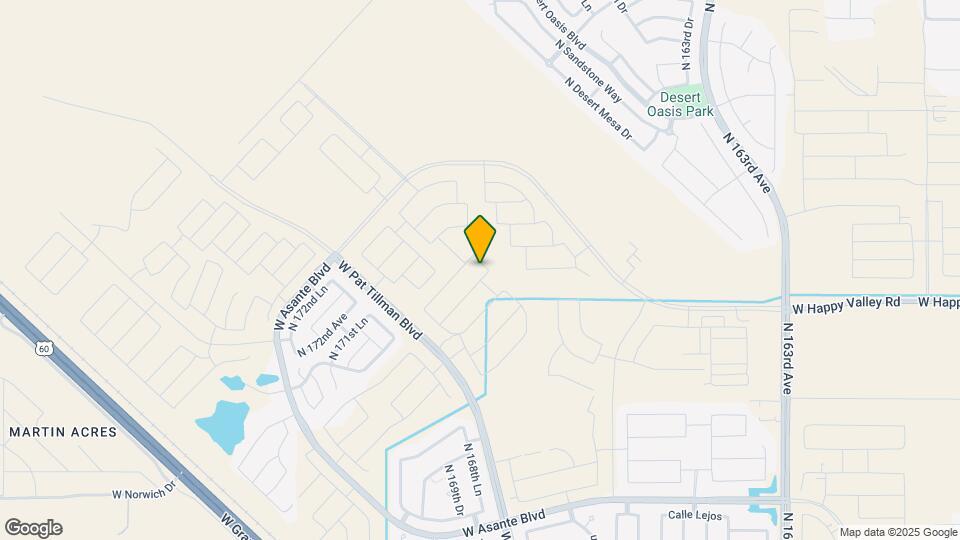 25110 N 170th Ln Map and Location Details