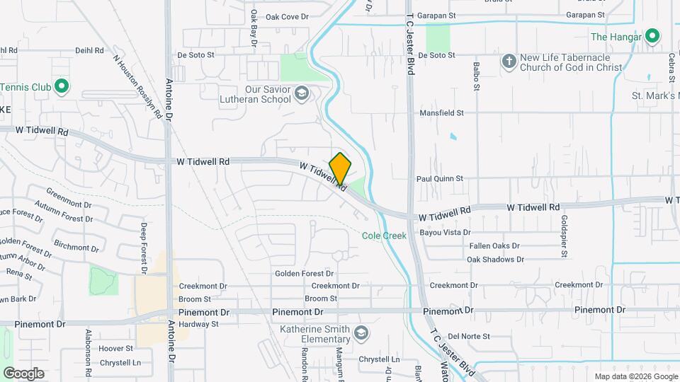 4810 Bayou Vista Dr Map and Location Details