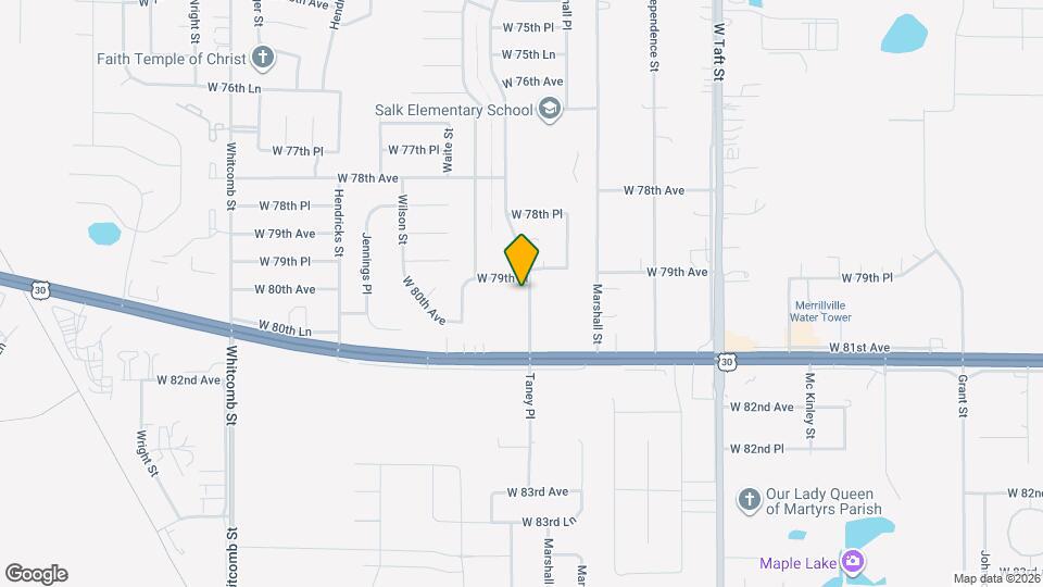 7942 Taney Pl Map and Location Details