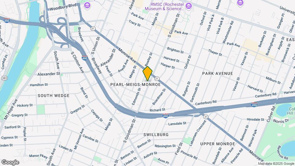 439 S Goodman St Map and Location Details