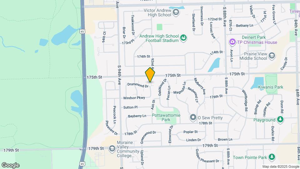 9204 Drummond Dr Map and Location Details