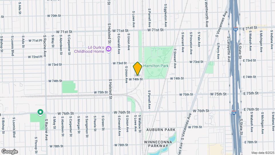7359 S Lowe Ave Map and Location Details