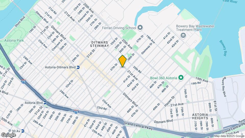 21-07 38th St-Unit -1R Map and Location Details