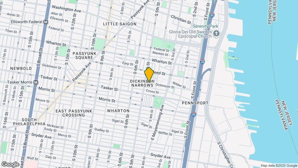 428 Dickinson St Map and Location Details