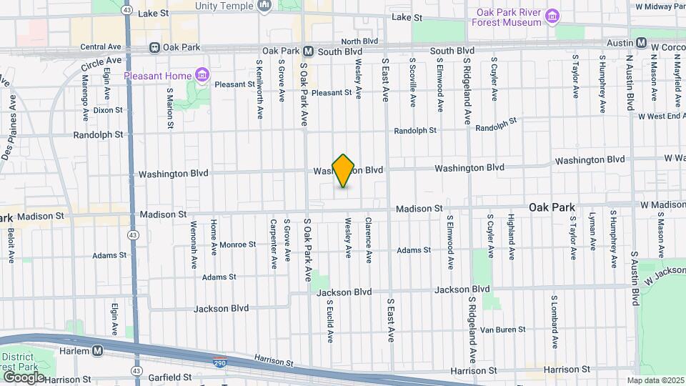 436 N Euclid Ave Map and Location Details