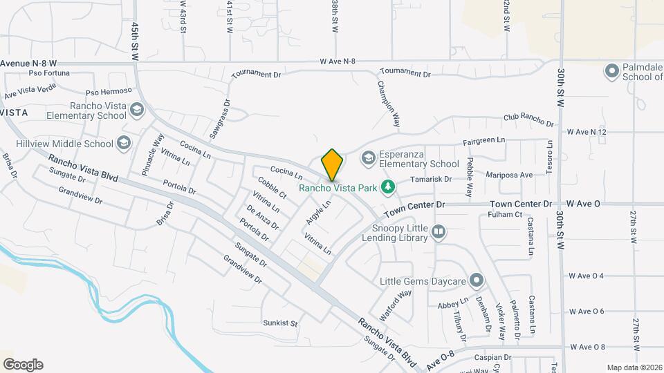 3809 Cocina Ln Map and Location Details