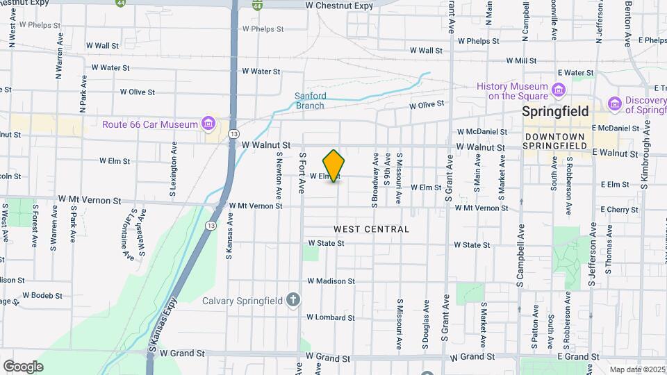 515 S New Ave Map and Location Details