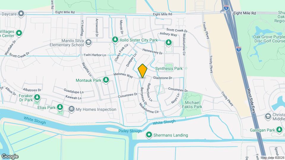 10315 Berryessa Dr Map and Location Details
