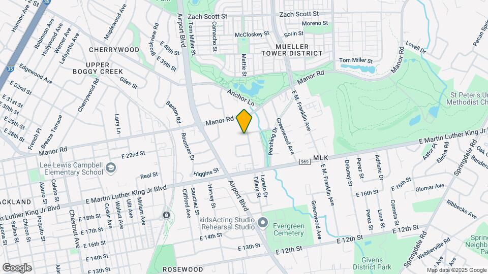 2108 Tillery St Map and Location Details