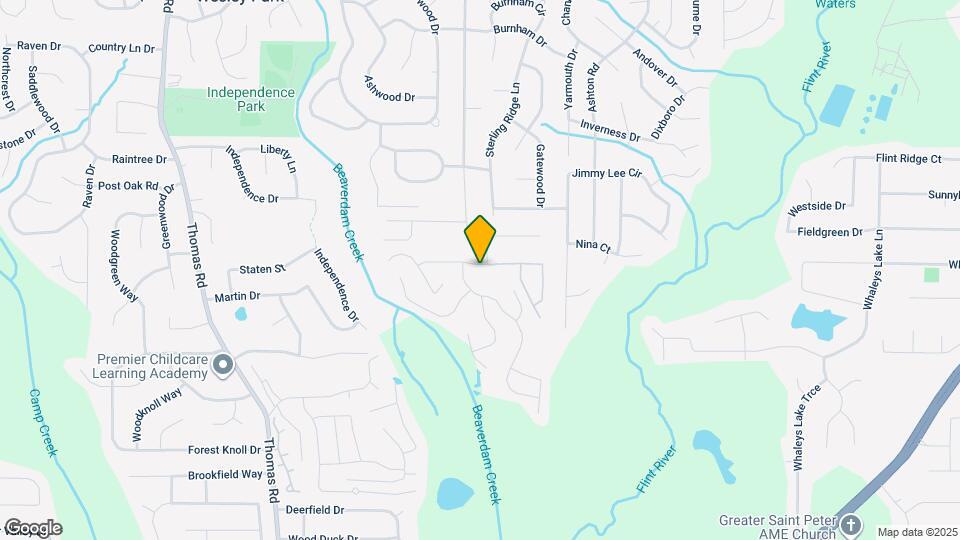 9151 Clubhouse Dr Map and Location Details