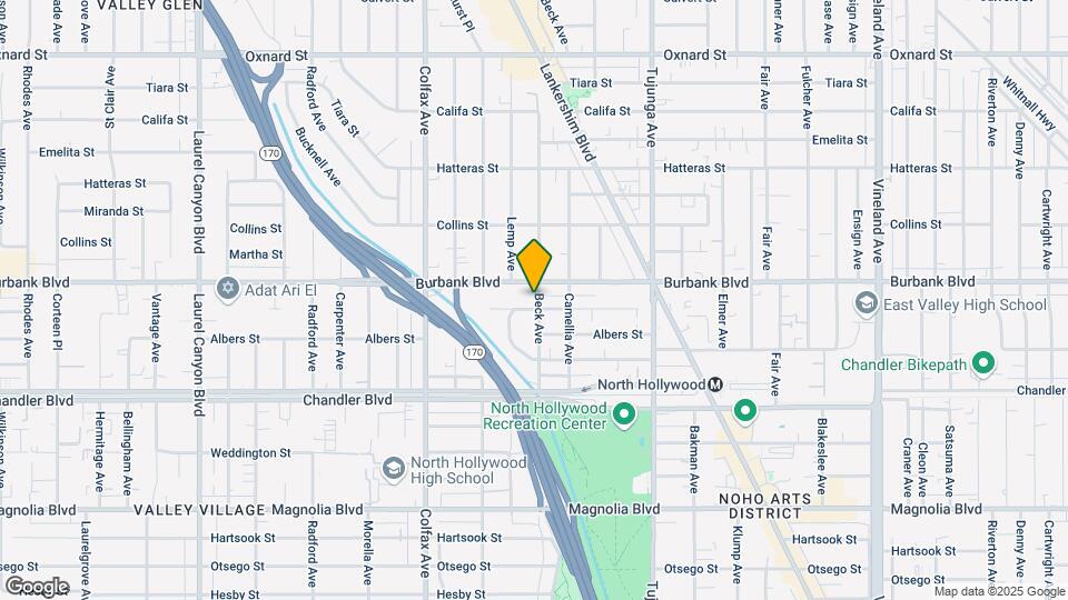 11537 Killion St Mapa y Detalles de la Ubicación