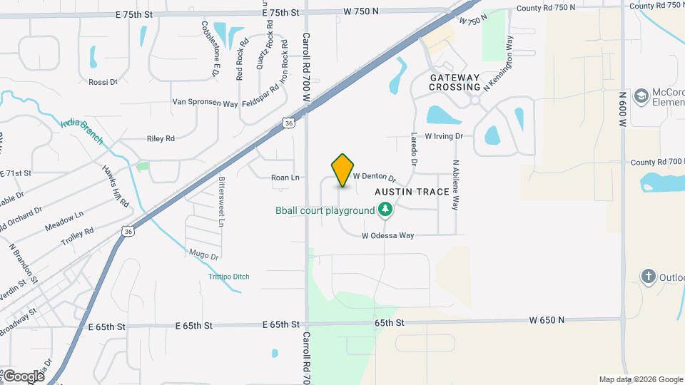 6919 N Karnes Dr Map and Location Details