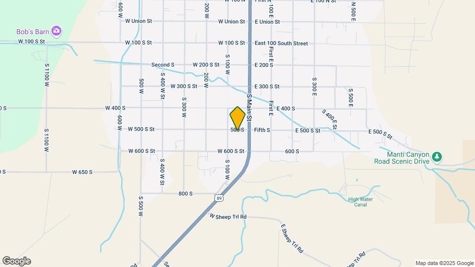 65 W 500 S Map and Location Details