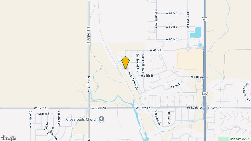 6431 Grand Mesa Dr Map and Location Details