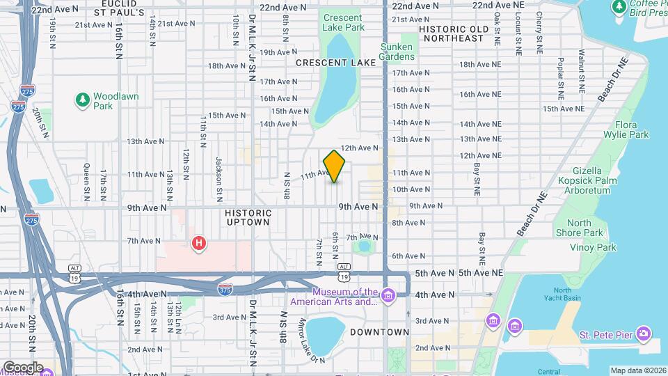 1000 6th St N Mapa y Detalles de la Ubicación