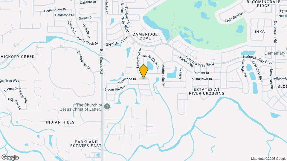 1127 Hardwood Dr Map and Location Details
