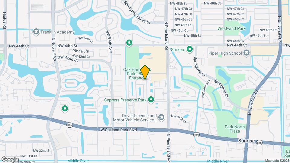 4020 NW 90th Way Mapa y Detalles de la Ubicación