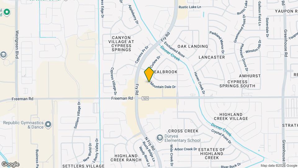 20431 Mountain Dale Dr Map and Location Details
