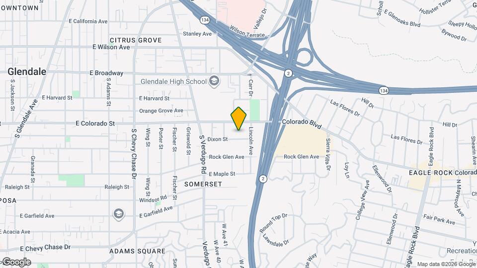 1521 Dixon St Map and Location Details