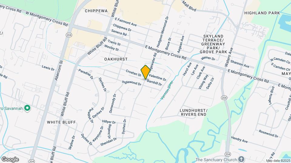 401 Barnhill Dr Map and Location Details