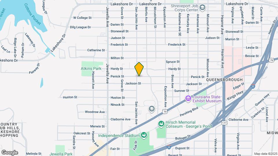 3453 Penick St Map and Location Details