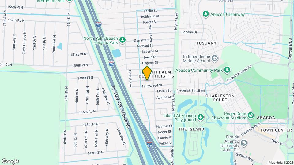 6238 Pompano St Map and Location Details
