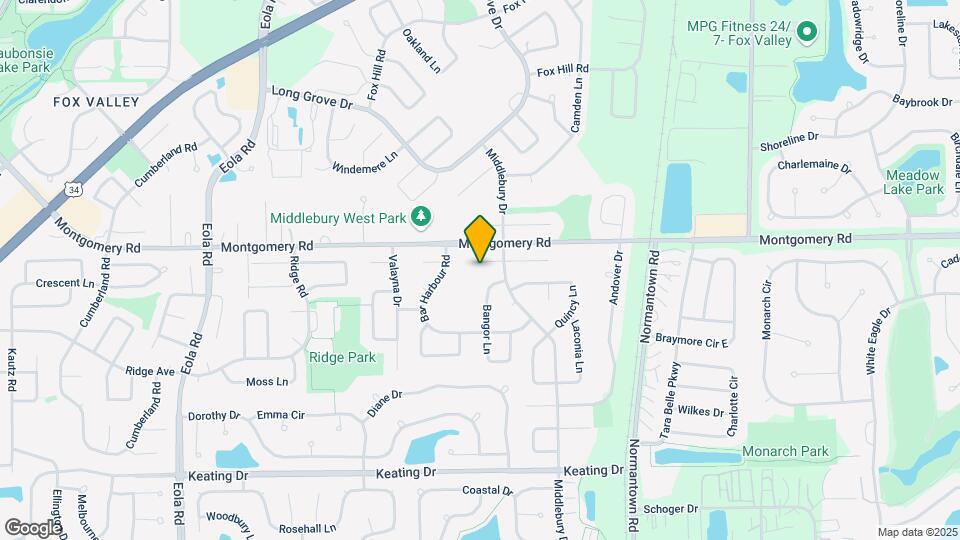 2965 Middlebury Ct W Map and Location Details