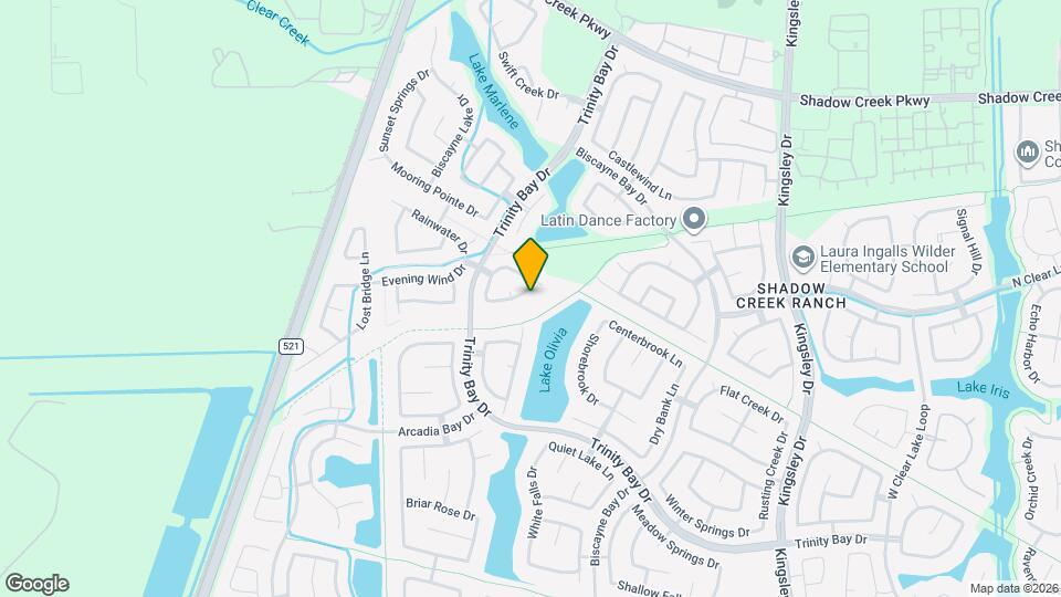 13402 Great Creek Dr Mapa y Detalles de la Ubicación