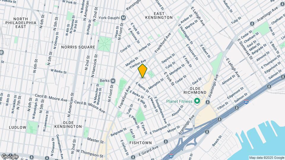 2209 Dreer St Map and Location Details