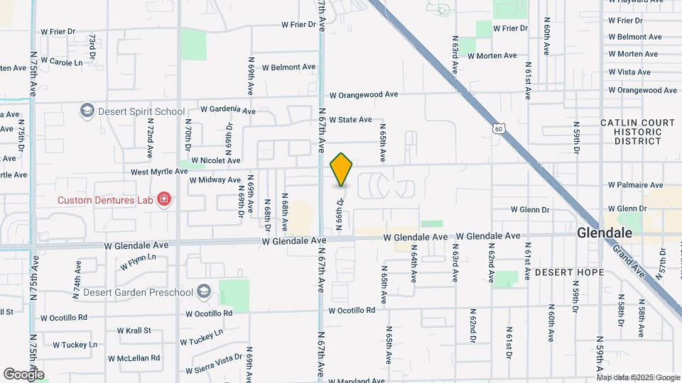 7120 N 66th Ave Mapa y Detalles de la Ubicación