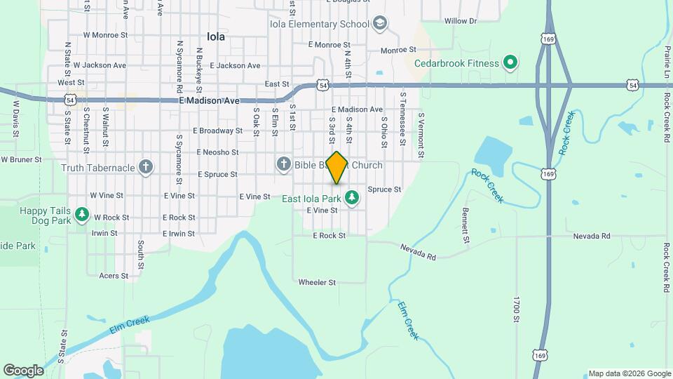 507 S 3rd St Map and Location Details