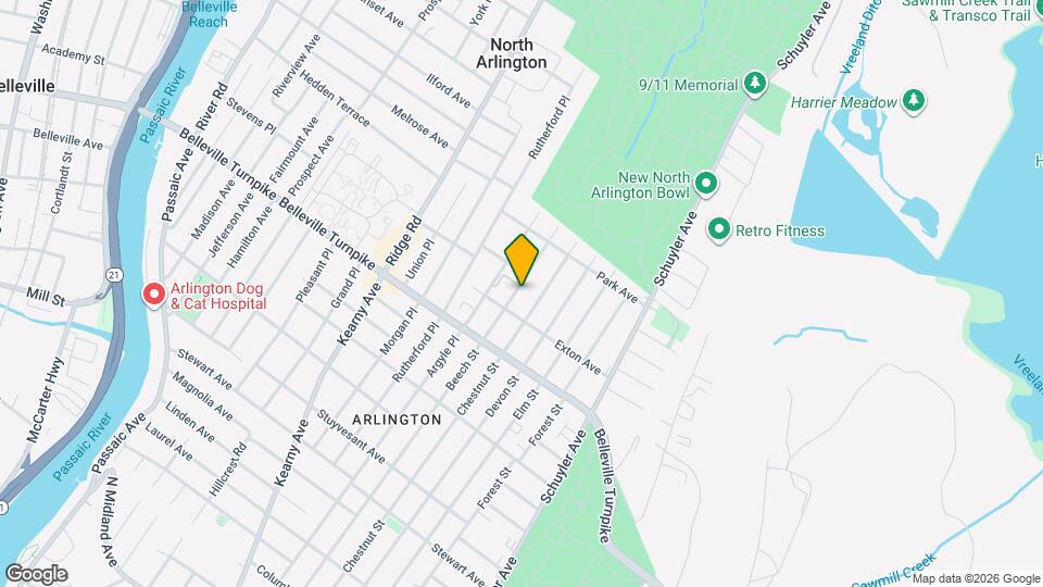 46 Beech St Map and Location Details