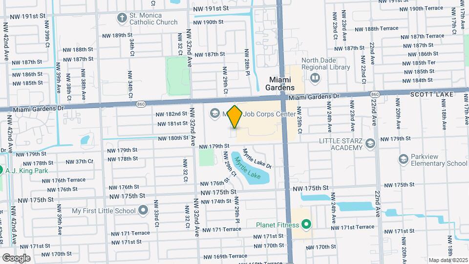 2810 NW 181st St Map and Location Details