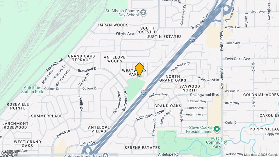 7032 Cloverleaf Way Map and Location Details