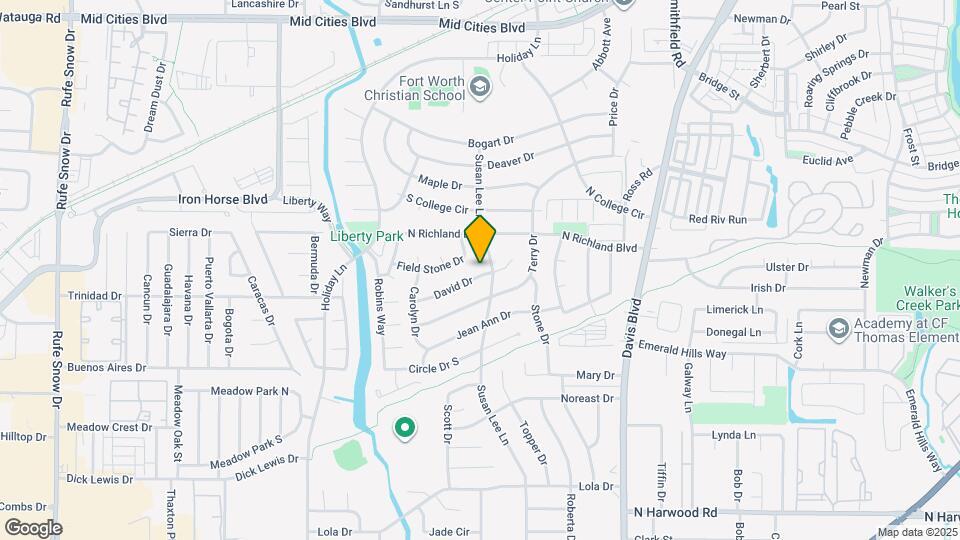 7549 David Dr Mapa y Detalles de la Ubicación