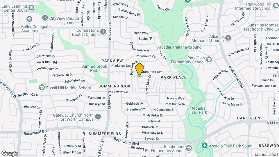 7800 Park Run Rd Map and Location Details