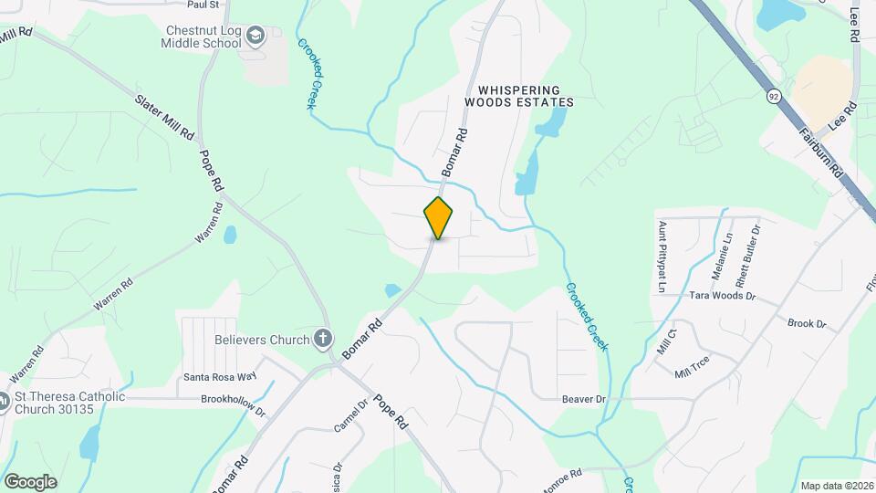 2798 Bomar Rd Map and Location Details