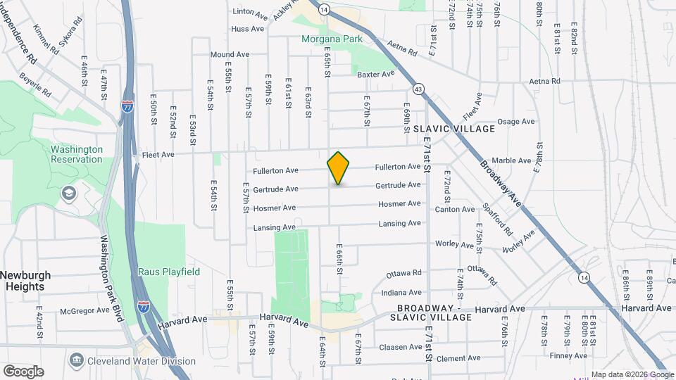 6514 Gertrude Ave Map and Location Details