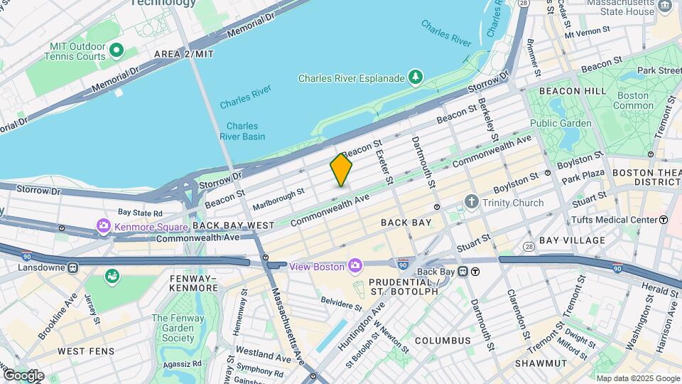 251 Commonwealth Ave, Unit 3 Mapa y Detalles de la Ubicación