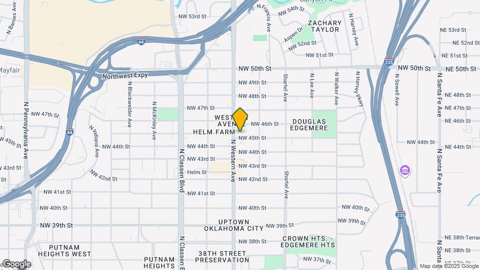 1013 NW 45th St Map and Location Details