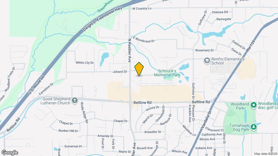 1809 Sir Lancelot Dr Map and Location Details