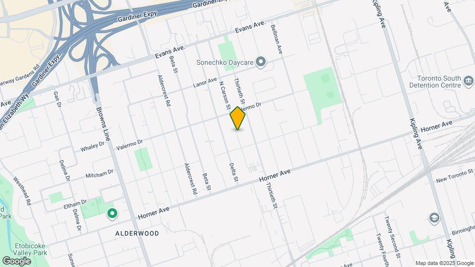 117 N Carson St Map and Location Details