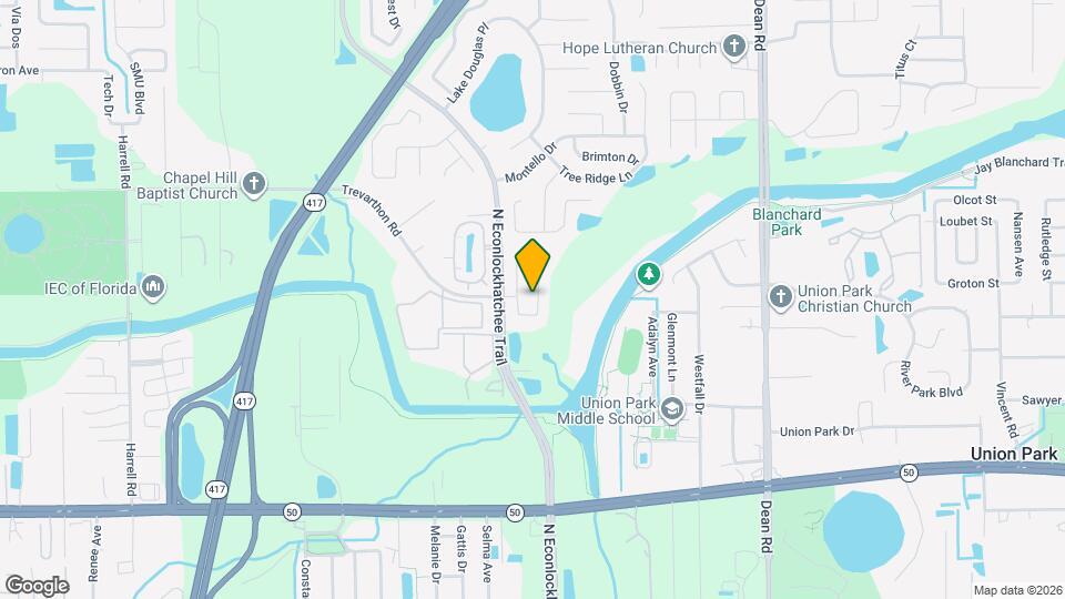 2511 Woods Edge Cir Map and Location Details