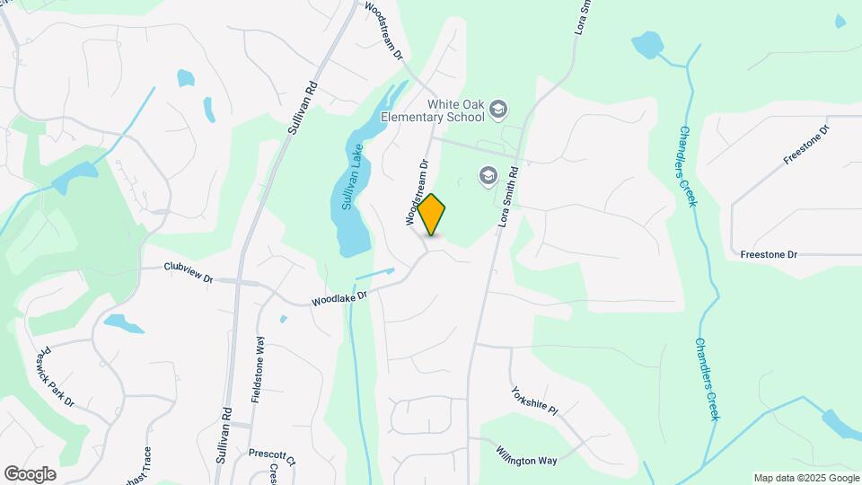 360 Woodstream Dr Map and Location Details