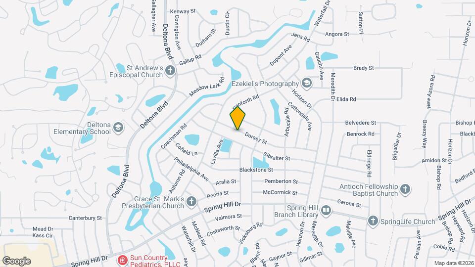 8452 Dorsey St Map and Location Details