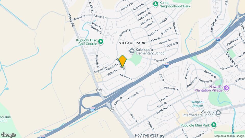 94-759-759 Kalae St Mapa y Detalles de la Ubicación