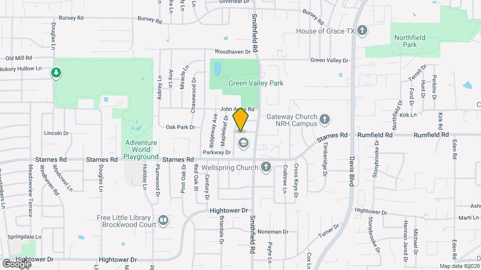 7704 Cedar Park Ave Mapa y Detalles de la Ubicación