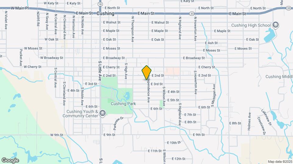 838 E 3rd St Map and Location Details