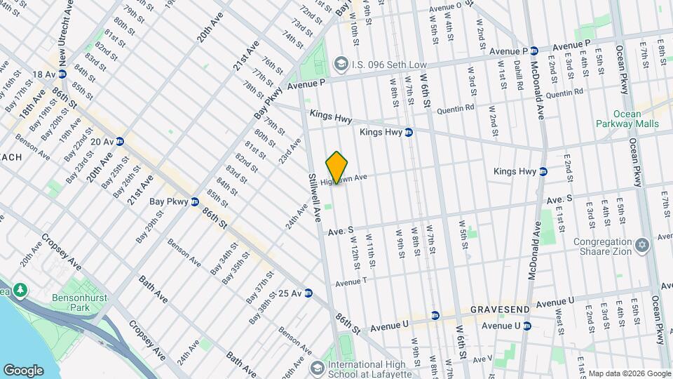 1813 W 13th St Map and Location Details