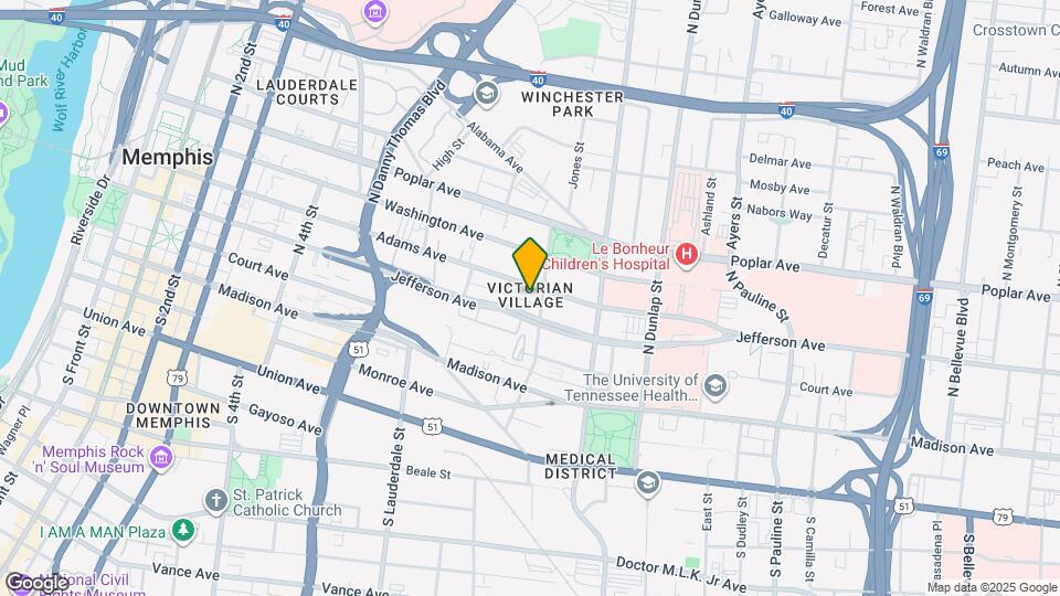 Hawthorne on Adams Apartments Mapa y Detalles de la Ubicación